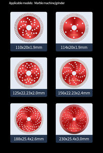 Lame de coupe en pierre 110 <span class=keywords><strong>pour</strong></span> la coupe à sec <span class=keywords><strong>230</strong></span> <span class=keywords><strong>pour</strong></span> le granit, le marbre, le quartz, la lame de scie <span class=keywords><strong>pour</strong></span> <span class=keywords><strong>meuleuse</strong></span> d'angle - Product Image 6