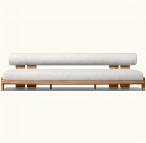 Sofá Modular <span class=keywords><strong>Vigo</strong></span> de Teca a Precio de Fábrica, Juego de Muebles de Exterior Impermeables, Sofá de Jardín de Diseño para Uso en Patio - Product Image 4