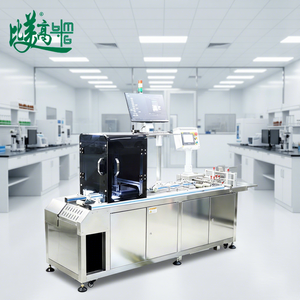 Système d'inspection et de rejet automatique par vision pour machine de marquage UV avec alimentation automatique, compatible DXF/AI/DST, faible coût d'entretien pour les sacs d'emballage alimentaire - Product Image 1