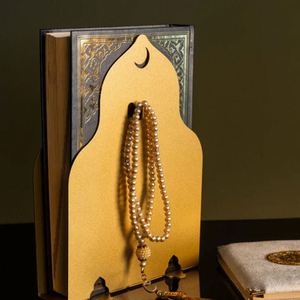 <b>Islamic</b> <b>Gift</b> for Family Personalized Allah Written Metal Quran Box Gold Black Bible Holder - Product Image 4