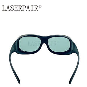 نظارات أمان ليزر زجاجية تمتص المعادن 870-11000nm مع نفاذية ممتازة مع CE EN207 - Product Image 5