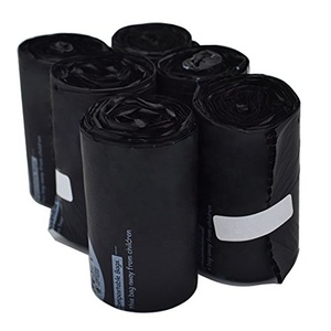 Hot bán phân hủy sinh học Dog poop túi không thấm nước compostable nhựa đứng lên túi và túi phẳng cho chó quản lý chất thải - Product Image 2