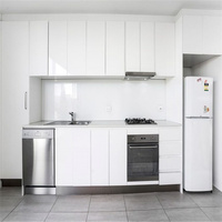 Meubles de cuisine PRIMA LUXURY AMAZING en contreplaqué résistant à l'humidité avec îlot central pour les maisons familiales