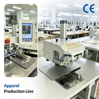 Machines à coudre industrielles entièrement automatiques, grandes machines à coudre industrielles pour les poches de vêtements