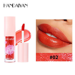 Fruchtsaft Lip Tint Antihaft becher Flüssiger Lippenstift und Rouge 2 In1 Wasserdichtes, langlebiges Wasser Lippen fleck Lippen & Wangen Make-up 1St - Product Image 5