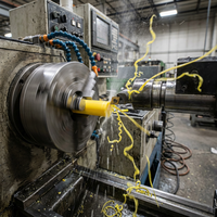 Barre ronde solide en polypropylène PP haute résistance, résistante à la corrosion, pour pièces de machines industrielles