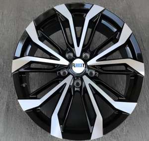 <span class=keywords><strong>ล้อ</strong></span><span class=keywords><strong>แม็</strong></span><span class=keywords><strong>ก</strong></span>ซ์อะลูมิเนียมหล่อขึ้นรูป ขนาด <span class=keywords><strong>16</strong></span> นิ้ว 6.5J  5*114.3 สีดำ สำหรับรถยนต์นั่งส่วนบุคคล ยี่ห้อ DT OEM ได้รับ<span class=keywords><strong>ก</strong></span>ารรับรองมาตรฐาน JWL/TUV สำหรับรถยนต์โตโยต้า - Product Image 1