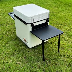 Boîte de <span class=keywords><strong>cuisine</strong></span> portable en acier inoxydable pour voiture, <span class=keywords><strong>camping</strong></span>, utilisable en toutes saisons - Product Image 3