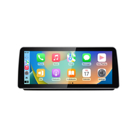 HFMidia MTK8581 Autoradio multimédia sans fil Carplay AUTO Android14 12,3 pouces pour BMW Série 3 E90 E91 E92 avec GPS DSP