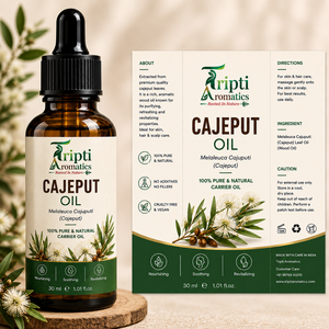 Huile de Cajeput Naturelle Pure, Huile Essentielle de Feuilles avec Arôme Herbal Frais Caractéristique pour la Fabrication de Parfums et Bougies Parfumées - Product Image 3