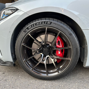 Jantes en alliage d'aluminium noir brillant de 17, 18, 20, 21, 22 pouces, 5x114.3, 5x120, 5x130, concaves profondes pour SUPRA GR86 BRZ FK8 FL5 350Z G35 M3 M4 - Product Image 2