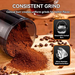เครื่องบดกาแฟอัจฉริยะคุณภาพสูงราคาประหยัด พร้อมใบรับรอง CE ROHS - Product Image 3