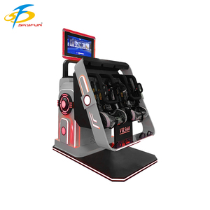VR Montaña Rusa simulador 9D realidad Virtual 360 VR silla máquina para diversión - Product Image 3
