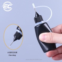 Ecannal 3 ml 5 ml 10 ml 15 ml 20 ml 30 ml 50 ml 60 ml 100 ml 120 ml Flacon applicateur à pointe aiguille en plastique PE avec bouchon