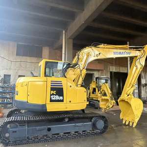 Komatsu รถตักตีนตะขาบ PC128ไฮดรอลิกแบบ2016 12ตันปั๊มเครื่องยนต์ - Product Image 6