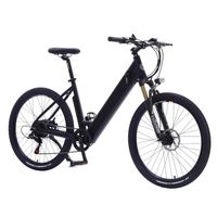 Bicicleta eléctrica de 500W para mujer, bicicleta eléctrica de ciudad eléctrica con batería extraíble de 48V en China, elegante bicicleta eléctrica Cruiser de 26"