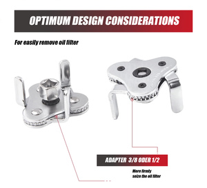 Auto Repair <strong>Tool</strong> 30PCS Cup Type <strong>Oil</strong> <strong>Filter</strong> Wrench <strong>Removal</strong> Socket Adapter Remover <strong>Tool</strong> Kit - Product Image 4