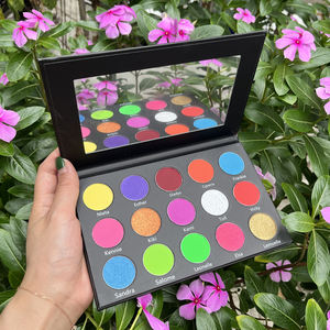 مستحضرات التجميل عالية الصباغ طويلة الأمد نباتي خاص 180 لون ماتي عينيه لوحة - Product Image 1