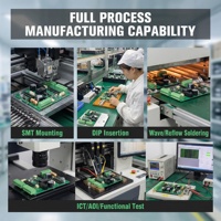 Fabrication de circuits électroniques OEM, assemblage clé en main et support de prototypes pour les appareils IoT, PCBA, circuits imprimés