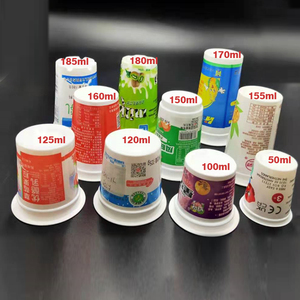 50ml-200ml di plastica di imballaggio di colore formato coperchio di <span class=keywords><strong>caffè</strong></span> dolce della caramella tazza - Product Image 2