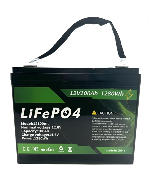 GEB100Ah 150Ah 200Ah Solar Battery Lithium Iron Phosphate Battery Pack Portable Rechargeable Sealed 12V 24V 48V 8000 Cycles Life