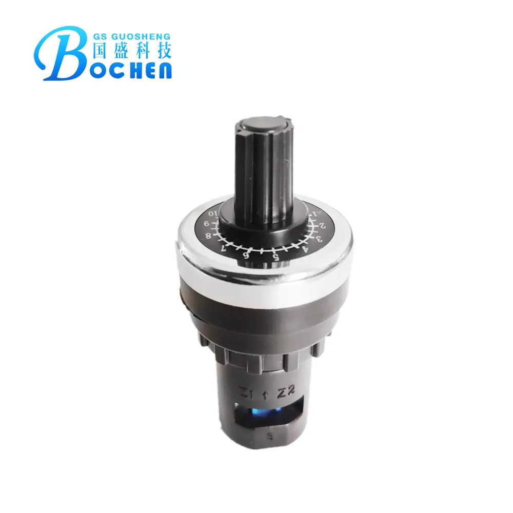 Potentiometer with precise digital dial WIW22S