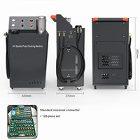 Machine de nettoyage à impulsions AC professionnelle pour l'entretien des systèmes de climatisation automobile