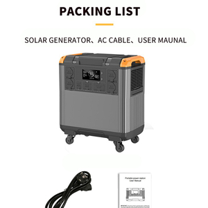 สถานีพลังงานแสงอาทิตย์ 3000W 5000Wh ราคาสมเหตุสมผล เครื่องกำเนิดไฟฟ้าสำหรับบ้านทั้งหลัง คลื่นไซน์บริสุทธิ์ แบตเตอรี่ MPPT ไฟฉายรถยนต์ T50 สำหรับบ้านทั้งหลัง - Product Image 5