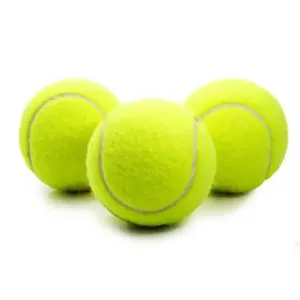 Venta caliente pelotas de tenis a granel de goma duradera de alta elasticidad para entrenamiento