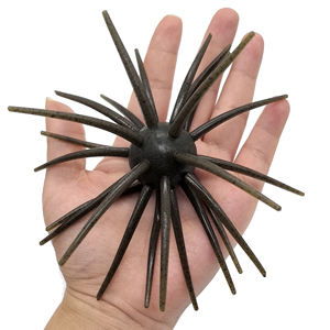Leurre souple TPE style Coike en forme d'ormeau à pointes 25mm/16g 32mm/25g pour la pêche <span class=keywords><strong>au</strong></span> bar avec montages Ned Rig et <span class=keywords><strong>Drop</strong></span> <span class=keywords><strong>Shot</strong></span> - Product Image 4