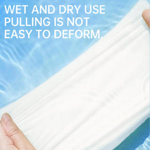 Lampure <span class=keywords><strong>Tissus</strong></span> en Coton Vente en Gros Mouchoirs en Tissu 100% Coton Biodégradable Bio Sec et Humide Serviette d'Essuyage pour le Visage Pur Coton - Product Image 4