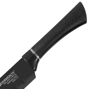 Meilleures ventes - Ensemble <span class=keywords><strong>de</strong></span> couteaux <span class=keywords><strong>de</strong></span> <span class=keywords><strong>cuisine</strong></span> professionnels en acier inoxydable avec revêtement antiadhésif, 7 pièces, avec manche en PP - Product Image 3