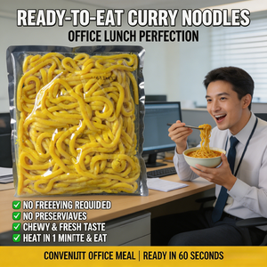 <span class=keywords><strong>Nouilles</strong></span> <span class=keywords><strong>Udon</strong></span> au Curry Cuisinées Prêtes à Manger, Faible Teneur en <span class=keywords><strong>Calories</strong></span>, Faible Teneur en Sodium, Zéro Matière Grasse, Pack en Gros - Product Image 1