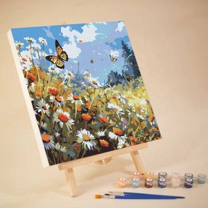 Pintura por Números, Kits de Pintura Acrílica para Adultos y Niños, Pintura de Paisajes al Aire Libre, Lienzo para Pintar para la Sala de Estar - Product Image 2