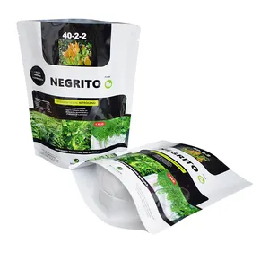 Fábrica personalizada transparente 7g 14g sementes de soja plástico ziplock mylar stand up pouch com alça