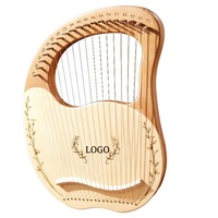 Lyre 19-stringed Small Lira Harp 21-string 24-string 27-string 32-string Lyre Beginner's Portable Instrument