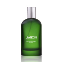 Bouteille de parfum 100 ml Bouteille de cologne givrée pour hommes en verre vide Bouteilles de pulvérisation de parfum de luxe uniques et personnalisées