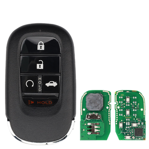 SD 4 + 1 Nút RC Tự Động Từ Xa Key 433Mhz Fccid KR5TP-4 Cho Hond-Một Xe Thay Thế Keyless Fob Xe Trống Key - Product Image 1