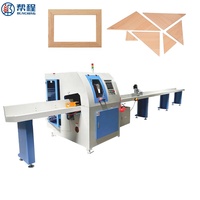 BUNCHING CNC 45 und 90 Grad Dreieck-Holzabschnittsäge Quadratische Holz-Gehrungssäge für Möbelproduktion