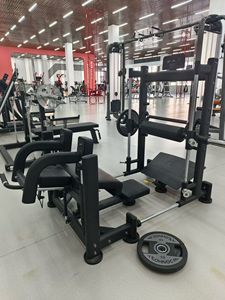 Machine professionnelle de musculation pour fessiers et ponts fessiers en acier, à charge par plaques, équipement de fitness sécurisé pour salle de sport - Product Image 3
