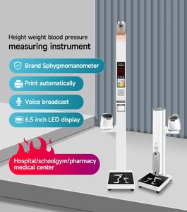 Bilancia Corporea con Misurazione BMI, Altezza, Peso e Pressione Sanguigna Wireless per Ospedali - Product Image 3