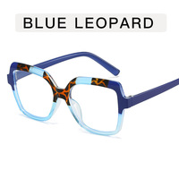 Gafas de Sol al por Mayor con Montura de Color en Contraste, Lentes Planas, Montura Grande de Moda, Gafas de Diseñador para Mujer, Logotipo Personalizado, Alta Calidad