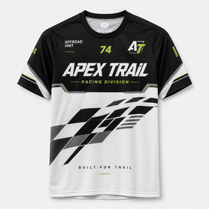 Custom Dry Fit Motocross Jersey Men Short Sleeve Mesh Dirt <b>Bike</b> Racing <b>Shirt</b> Sublimation for Road Team Sporty - Product Image 3