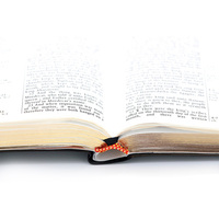Usine chinoise Logo personnalisé Bibles Nouveau design Bible à couverture rigide en cuir PU Vente à chaud Impression de livres de la Sainte Bible