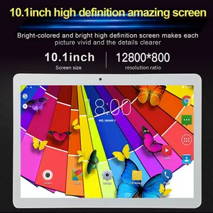 Tablet 10.1 Inci Model Quad Core Baru Murah 4G Wifi Anak-anak Pc Android 10.0 Tablet 10.1 "Multi Sentuh dengan Beberapa Bahasa