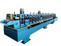 Machine de profilage à rouleaux entièrement automatique et à taille réglable pour poutres, montants et rails en acier léger, best-seller