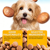 Nourriture pour chiots pour la croissance des muscles et des os 500g Vente en gros Sac de 40lb Formule riche en protéines pour des os et des muscles forts Nourriture pour animaux de compagnie en vrac