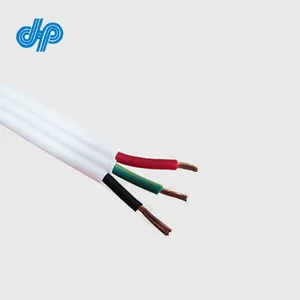 450/750V 3 Core Flat TPS Electric Cable 2.5mm 4mm 6mm 10mm