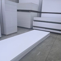 3mm 5mm 8mm 10mm Blanc Forex 1220*2440mm Feuille de PVC moussée pour panneau d'affichage publicitaire et panneau d'affichage