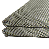 Saringan Komposit Multi-lapis dari Baja Tahan Karat 304/316 Tebal 1.7/3/5mm yang Disinter